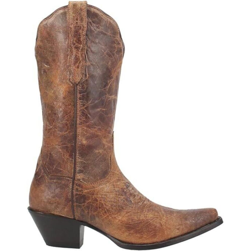 Dan Post Women's Colleen Snip Toe Casual Boots, Tan, 9 US